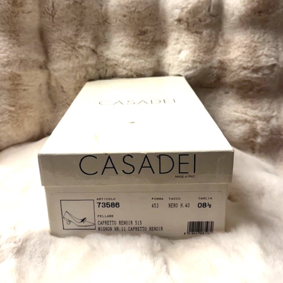 Red CASADEI Kitten Heels 8.5 [VINTAGE - NWT BARELY WORN] - Picture 7 of 7